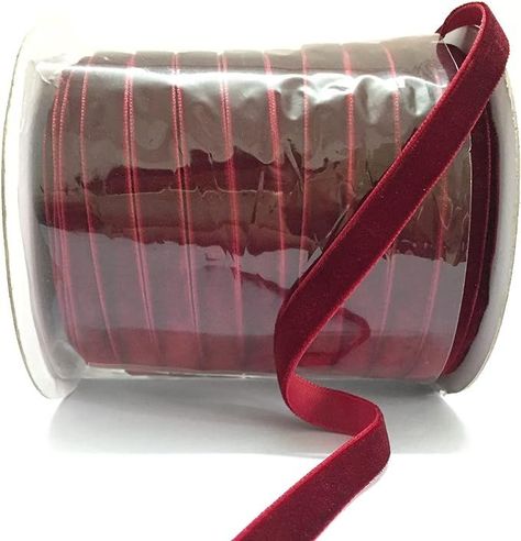 50 Yards Vintage Burgundy Velvet … curated on LTK Red Christmas Party, Gift Wrapping Party, Red Velvet Ribbon, Bouquet Home Decor, Velvet Wedding, Christmas Party Decor, Bouquet Wrap, Wrapping Party, How To Make Ribbon