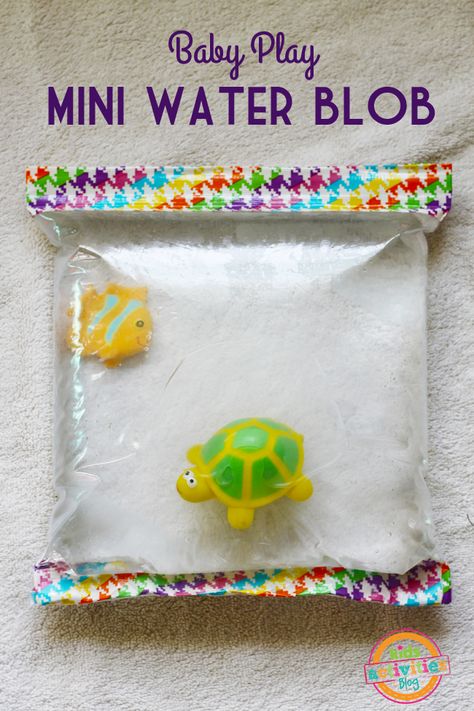 mini water blob Baby Zintuiglijk, Bubble Wrap Art, Valentine Sensory, Water Blob, Best Toddler Toys, Infant Classroom, Sensory Bags, Simple Activities, Baby Toys Diy