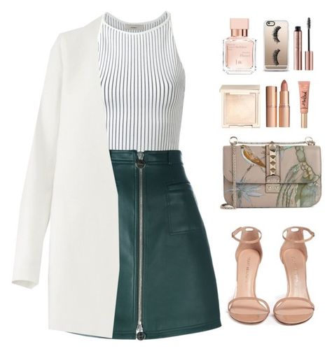 "Stripes.. And stuff" by heba-j ❤ liked on Polyvore featuring EGREY, Carven, Non, Stuart Weitzman, Valentino, Jouer, Charlotte Tilbury, Maison Francis Kurkdjian, Too Faced Cosmetics and Casetify Ssense Polyvore, Outing Outfit, Work Outfit Office, Outfits 2017, Indian Attire, Looks Chic, Outfit Combinations, Professional Outfits, Edgy Outfits