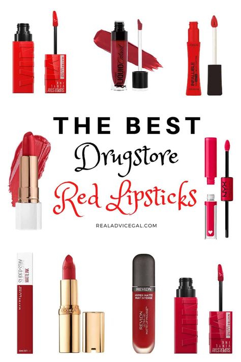 Are you looking for the best red lipstick read our review? I will tell you how it goes on and if it stays. I will also tell you about its feel on your lips. Best Matte Red Lipstick, Nyx Red Lipstick, Maybelline Red Lipstick, Best Drugstore Red Lipstick, Red Lipstick Tutorial, Best Drugstore Lipstick, Drugstore Lipgloss, Brown Smokey Eye Makeup, Kiss Proof Lipstick