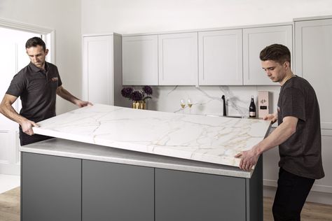 Types of Countertop Overlay Materials | Quartz, Granite, Laminate Granite Overlay Countertops, Countertop Overlay, Countertop Covers, Replacing Countertops, Recycled Glass Countertops, Countertop Options, Glass Countertops, House Paint Interior, Countertop Surfaces