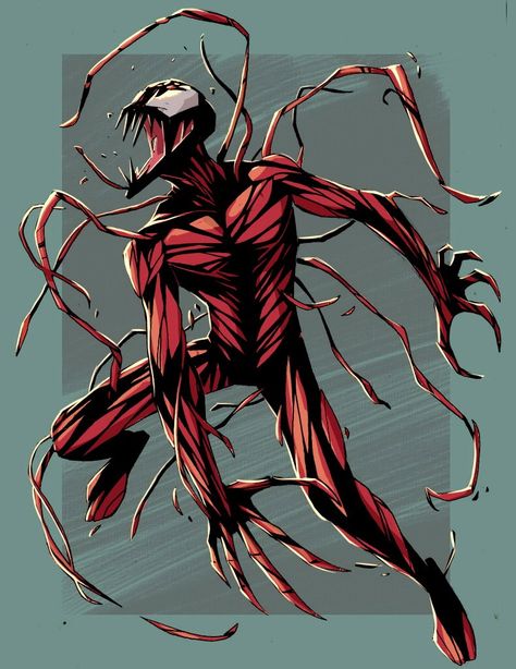 Carnage Art, Marvel Carnage, Venom And Carnage, Marvel Symbiotes, Carnage Venom, Cletus Kasady, Carnage Marvel, We Are Venom, Venom Carnage