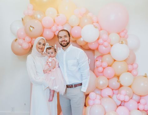 Alaina’s First Birthday Party! First Birthday Family Photoshoot, Peach Color Schemes, Boys First Birthday Party Ideas, Baby Birthday Decorations, 1st Birthday Photoshoot, Boy First Birthday, First Birthday Party, Girl First Birthday, Family Birthdays