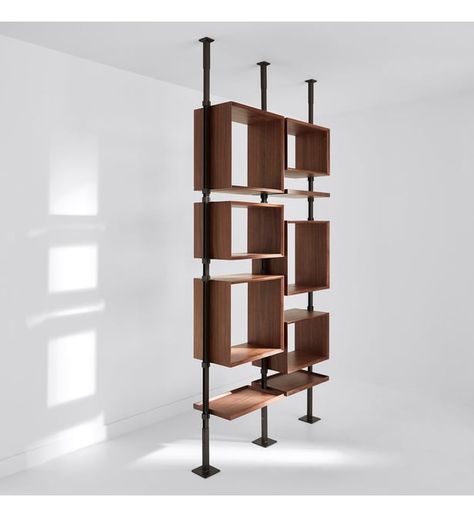 Modern Bookcase Design, Bibliotheque Design, Mdf Cabinets, Small Apartment Design, Shelving Design, Cottage Kitchens, Modular Storage, Room Partition Designs, Wood Room