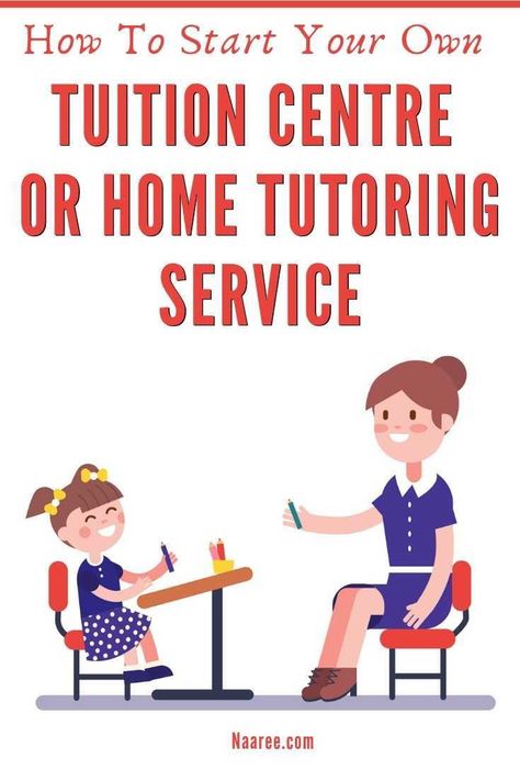 With so much demand for tutoring high school, running a tuition centre or offering tutoring services for math or English is a popular option for setting up a home tutor business. Learn how to start and run a tuition centre at home or offer home tutoring for extra money. Get home tutoring ideas, private tutoring tips, and tuition advertisements tips to run and promote a #tutoring business from home #homebusiness #workfromhome Tuition Advertisement, Tuition Flyer, Tuition Poster, Tutoring Tips, Tutoring Resources, Home Tutoring, Tutoring Flyer, Tutor Business, Online Teaching Jobs