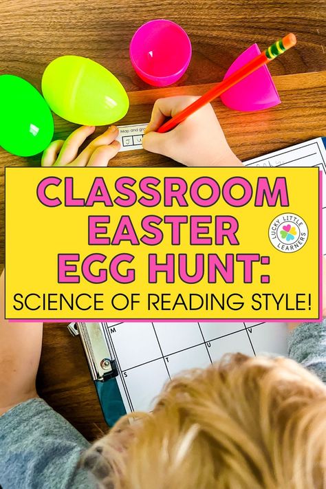 Reading Eggs, 1st Grade Activities, The Science Of Reading, Easter Games, Science Of Reading, Easter Activities, Teaching Kindergarten, Easter Egg Hunt, Activity Games