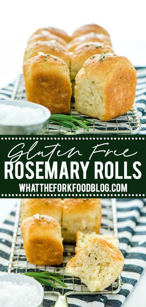 1 Hour Dinner Rolls, Gluten Free Dinner Rolls Recipe, Gluten Free Yeast Rolls, Dinners Weeknight, Gluten Free Bread Brands, Rosemary Rolls, Easy Gluten Free Dinner, Gluten Free Dinner Rolls, Gluten Free Vegan Bread