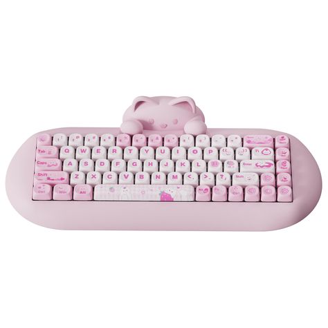 Cute Keyboard, Ergonomic Keyboard, Minimalist Layout, Caramel Coffee, Windows Software, Keyboard Case, Gaming Keyboard, Favorite Apps, Pink Cat