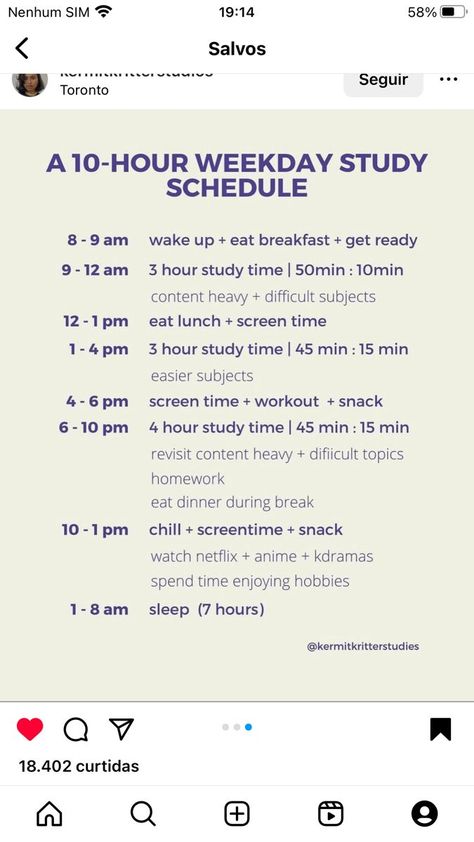 Study Schedule From 9 Am, Study Schedule 1 Week Before Exam, 5 Hour Weekend Study Schedule, Study Day Plan, Study Schedule Ideas Student, Finals Week Study Schedule, 8hr Study Schedule, Studying Schedule Ideas, Weekday Study Schedule