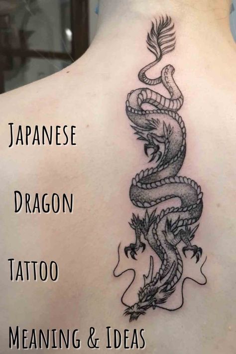 Dragon Tattoo For Women Japanese, Chinese Dragon Tattoo Meaning, Red Dragon Tattoo Meaning, Meaning Of A Dragon Tattoo, Protective Dragon Tattoo, Red And Black Chinese Dragon Tattoo, Japanese Tattoos And Meanings, Dragon Meaning Tattoo, Meaning Of Dragon Tattoo