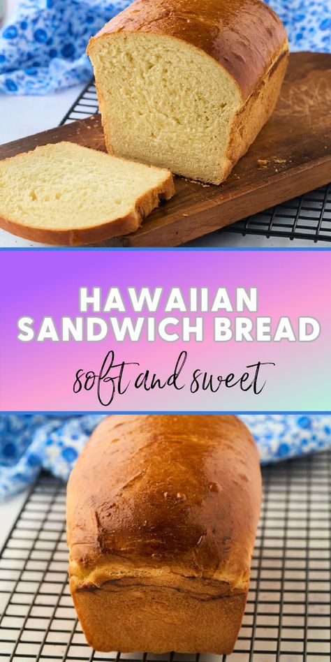 Hawaiian Sandwich Bread Recipe Hawaiian Bread Sandwich Recipes, Hawaiian Loaf Bread Recipes, Hawian Bread Recipe, Bread Machine Sweet Hawaiian Bread, Hawaiian Roll Bread Recipes, Sweet Hawaiian Bread Recipe, Sweet Hawaiian Bread Machine Recipe, Recipe For Hawaiian Bread, Bread Maker Recipes Hawaiian