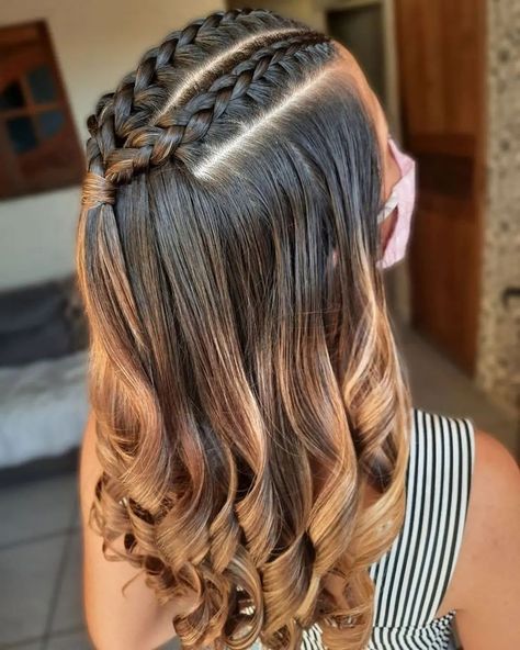 Sanggul Modern, Membentuk Alis, Dance Hair, Beachy Hair, Front Hair Styles, Back To School Hairstyles, Penteado Cabelo Curto, Hairdo For Long Hair, Hair Stylist Life