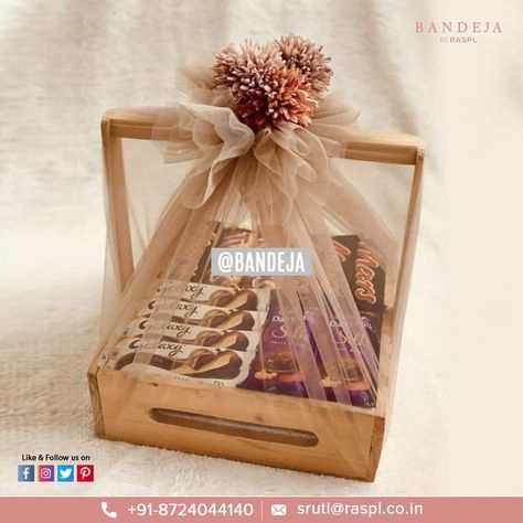 #birthdaygifts #ribbon  #weddinggift #hampers   #giftgiving #shoplocal  #packaging #handmadegifts Chocolate Hamper Basket, Professional Gift Ideas, Creative Corporate Gifts, Cute Gift Wrapping Ideas, Wedding Gift Hampers, Diwali Gift Hampers, Hamper Gift Basket, Colorful Gift Wrapping, Wedding Gift Pack