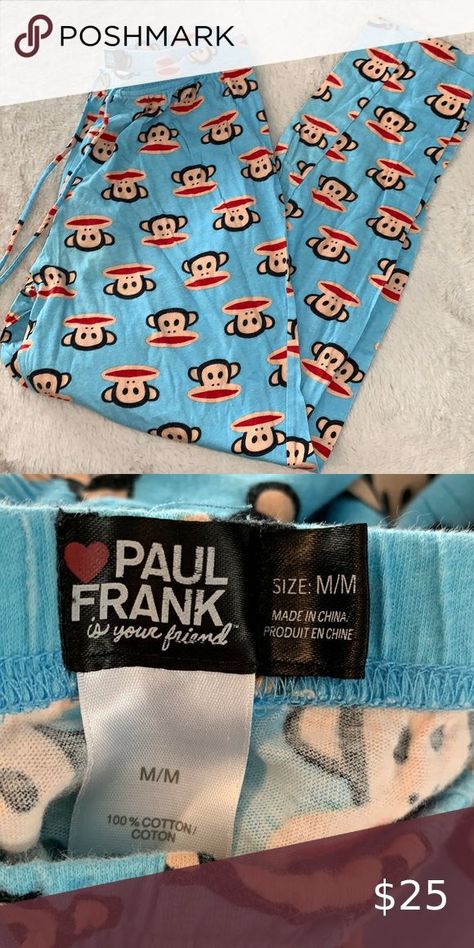 Paul Frank Monkey Pajamas, Paul Frank Pajamas, Paul Frank Clothes, Paul Frank Monkey, Thrift Ideas, Laid Back Outfits, Dream Items, Adorable Clothes, Random Fashion