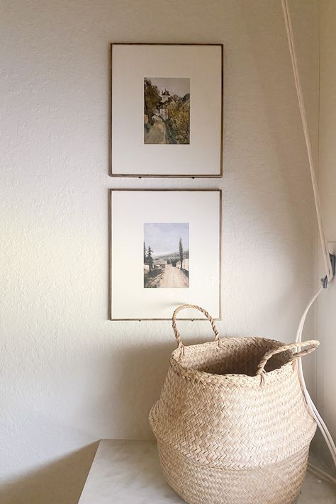 Searching for decor ideas for your laundry room? Click here to see how we decorated this elevated and romantic laundry room! Laundry Room Ideas, Gold Fixtures, Laundry Baskets, Doing Laundry, Upper Cabinets, Laundry Room Decor, Wood Accents, Wall Treatments, Board Design