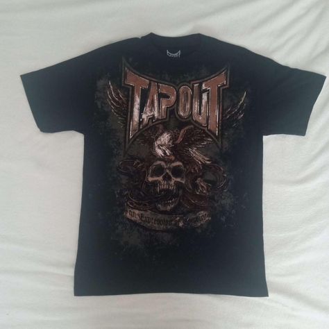 large tapout shirt Open to fair offers, message for... - Depop Tapout Shirt, Grunge Y2k, Metal Mulisha, Fits Clothes, Outfit Accessories, Mens Tshirts, My Style, Clothes