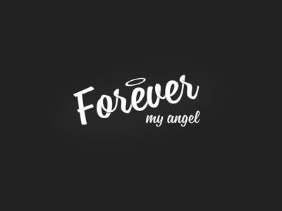 Forever My Angel Logo Angel Calligraphy, Two Word Quotes, Angel Logo, Angels Logo, My Angel, Forever Me, Words Quotes, Arabic Calligraphy, Calligraphy