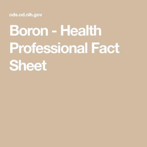 Boron Benefits For Women, Boron Benefits, Deficiency Symptoms, Clean Products, Urinary Health, Human Nutrition, Health Professional, Refreshing Food, Natural Drinks