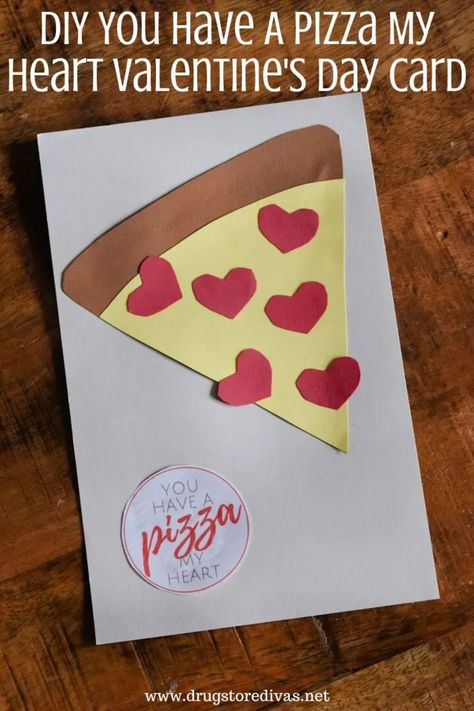 You Have A Pizza My Heart Craft, You Have A Pizza My Heart Printable, Love You To Pizzas Valentine, Valentines Day Cards Handmade Cute Ideas For Kids, You Have A Pizza My Heart, Diy Valentine’s Day Cards For Kids, Pizza Valentine Craft, You Stole A Pizza My Heart, Pizza My Heart Valentine