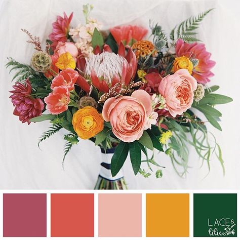 ➵ COLOR PALETTE SERIES ➵  One of the toughest things to commit to when planning your wedding- is your color palette!  Finding the person you want to spend an eternity with...that can feel like a breeze in comparison!  We are so excited to bring to you, the #laceandlilies color palette series - we just know this will give you the visual confidence you need to feel confident in your wedding flower color scheme!  Continue to follow #laceandlilies to be inspired by our 12 image series - you won'... Late Summer Early Fall, Colour Crush, Sunset Color Palette, Coral Charm Peony, Wedding Color Pallet, Colorful Wedding Flowers, Fall Palette, Fort Collins Colorado, Northern Colorado