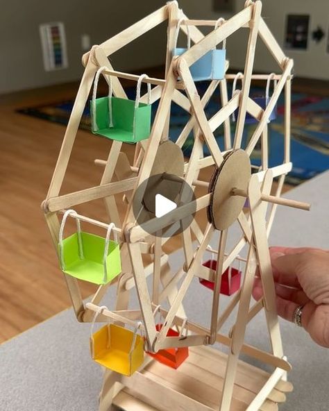 What To Build With Popsicle Sticks, 3d Popsicle Stick Art, 100 Popsicle Sticks Projects, Popcical Craft, Popsicle Stick Sculpture, Popsicle Stick Ferris Wheel, Popsicle Stick Art, Popsicle Stick Crafts House, Popsicle Stick Crafts For Kids