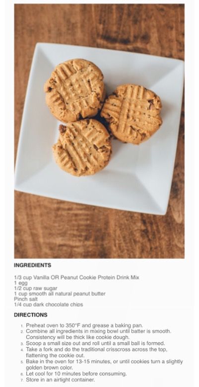 Herbalife Protein Desserts, Herbalife Cookies Recipes, Herbalife Cookie Recipes, Herbalife Prolessa Cookies, Herbalife Recipes Snacks, Herbalife Cupcakes Recipes, Herbalife Dessert Recipes, Herbalife Baked Goods Mix Recipes, Herbalife Baked Goods Recipes