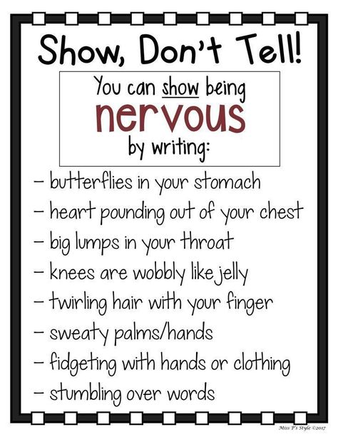 Show Don't Tell, Writing Inspiration Tips, Elementary Writing, Writing Prompts For Writers, Writing Dialogue Prompts, Creative Writing Tips, Essay Writing Skills, Writing Motivation, Writing Strategies