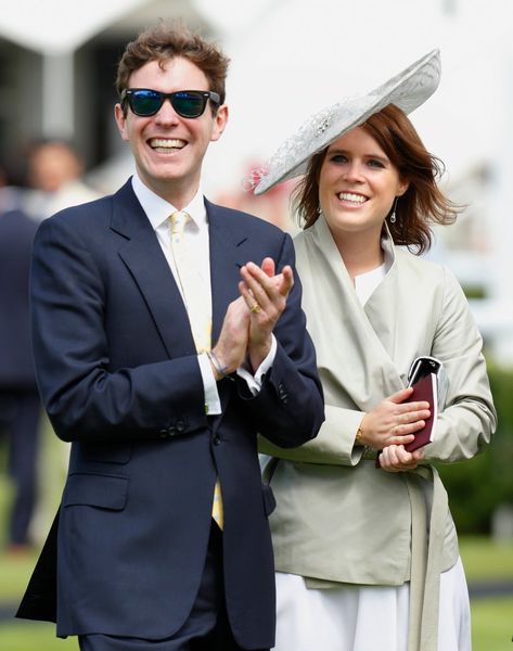 Princess Eugenie and Jack Brooksbank Pictures | POPSUGAR Celebrity Captured Princess, Princess Eugene, Jack Brooksbank, Photos Rares, Jane Foster, Lovely Princess, English Royalty, Royal Family England, Princess Pictures