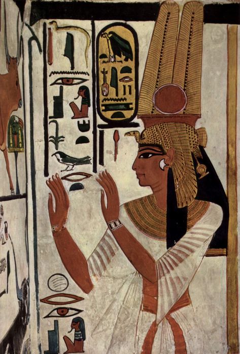 Nefertari - hieroglyphic tattoo Queen Nefertari, Starověký Egypt, Kemet Egypt, Egyptian Painting, Sejarah Kuno, Egiptul Antic, Istoria Artei, Ramses Ii, Egyptian Artifacts