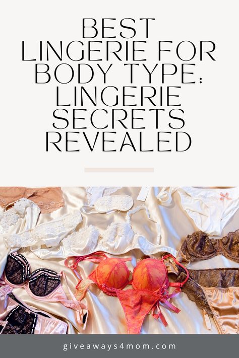 Best Lingerie For Body Type: Lingerie Secrets Revealed Midsize Lingerie Look, Affordable Lingerie, Sheer Robe, Best Lingerie, Secrets Revealed, Lingerie Outfits, Boost Your Confidence, Lingerie Fashion, Cut And Style