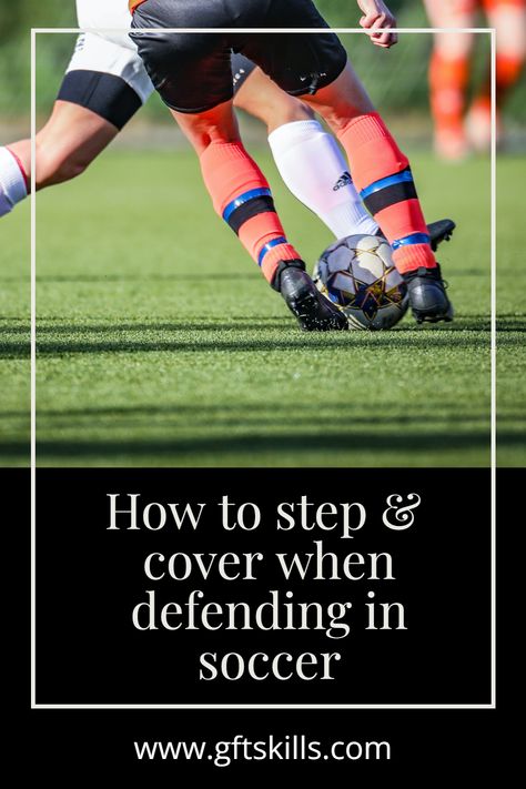 Soccer Tips For Forwards, Tips For Defenders Soccer, How To Be A Better Defender In Soccer, Defending Drills Soccer, Defensive Soccer Drills, Soccer Positions, Soccer Gifs, Tactical Training, Us Soccer