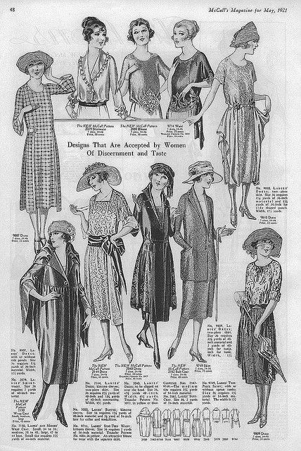 May 1921 Fashion 1921 Fashion, 1920s Day Dress, Radium Girls, 1920s Looks, 1920s Fashion Women, 1920s Outfits, 1920 Fashion, History Fashion, 20s Fashion