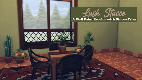 Maxis Match Cc, Sims 4 Build, Sims 4 Cc, Maxis Match, The Sims 4, Free Downloads, Color Swatches, Wall Paint, New Builds