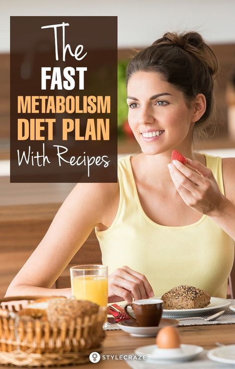 Fast Metabolism Diet Review (With Recipes For Phases 1, 2, And 3): Eat your way to losing up to 20 pounds in 28 days by following the Fast Metabolism Diet. Eating the right foods will keep your metabolism active and support your digestive system, thereby helping you to burn more fat than you would burn when you eat fewer calories. #health #fitness #dietplan #metabolism Fast Metabolism Diet Plan, Metabolism Diet Plan, The Fast Metabolism Diet, Fast Metabolism Diet Recipes, Metabolic Diet Recipes, Metabolism Diet, Program Diet, Metabolic Diet, Fast Metabolism Diet