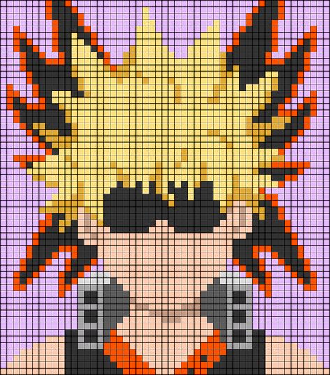 Alpha pattern #61021 | BraceletBook Alpha Patterns Crochet Anime, Grid Pictures, Yule Gifts, Anime Crochet, Anime Pixel, Crochet Graphs, Grid Patterns, Show Movie, Overlays Cute