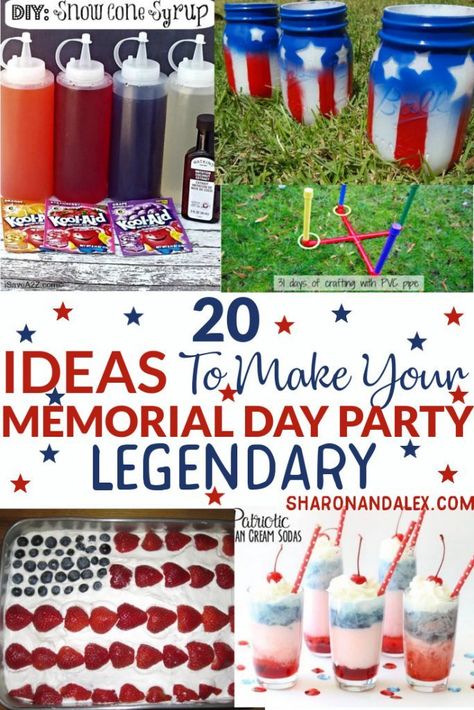 Memorial Day Ideas, Memorial Day Activities, Memorial Day Foods, Memorial Day Party, Rava Dosa, Memorial Day Decorations, Memorial Weekend, Weekend Activities, Homemade Holiday