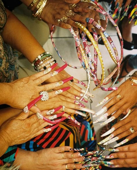 Black American Culture, 90s Nails, American Nails, I Love Being Black, Curved Nails, Business Photoshoot, African American Culture, Vintage Black Glamour, Black Photography