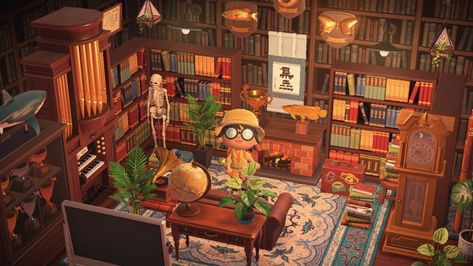 Taxidermy Bear, Be Weird, Trophy Rooms, Room Library, Acnh Inspo, Island Ideas, Taxidermy, Animal Crossing, Aesthetic Wallpapers