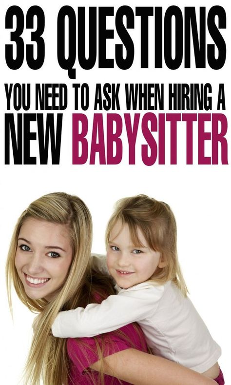 33 Questions to You Need to Ask When Hiring a New Babysitter - these are questions you should ask prospective new babysitters for interview questions Babysitter Interview Questions, Parents With Child, Frugal Mom, Parenting Plan, Parenting Inspiration, New Parent Advice, Baby Advice, Baby Prep, Parents Baby