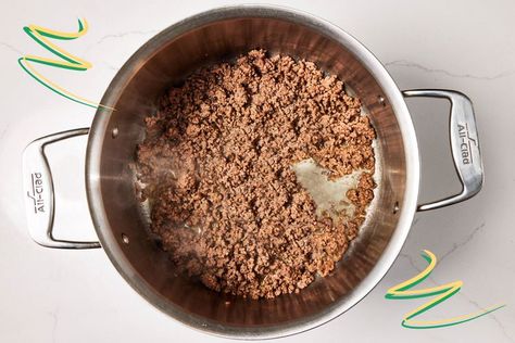 The Secret To Browning Ground Beef Into Small Crumbles, According to a Food Editor Cooking Ground Beef, Cooking With Ground Beef, Making French Fries, Fluffy Mashed Potatoes, Seasoned Potatoes, Making Mashed Potatoes, Smash Burger, Simply Recipes, Ground Beef Recipes