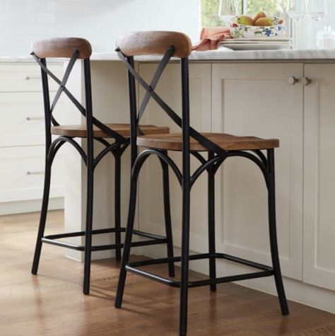 Stools Kitchen Island, Colorado Kitchen, Wrought Iron Bar Stools, Summit House, Bar Stools Kitchen, Farmhouse Bar Stools, Rustic Bar Stools, Stools Kitchen, Iron Bar Stools