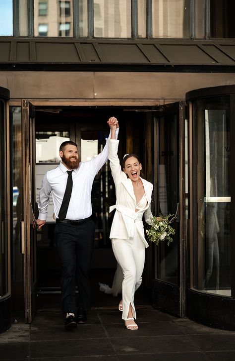 Chicago Courthouse Wedding, Courthouse Wedding Aesthetic, City Wedding Aesthetic, Pittsburgh Elopement, Elopement Outfit Ideas, Engagement Photos Aesthetic, Traditional Wedding Photos, Elopement Outfit, Outfit Ideas Dress