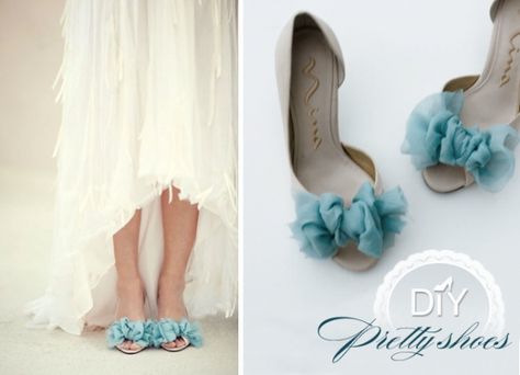 Diy Wedding Shoes, Robe Diy, Dress Up Shoes, Diy Bows, Ropa Diy, Bow Shoes, Couture Wedding, Green Wedding Shoes, Diy Bow