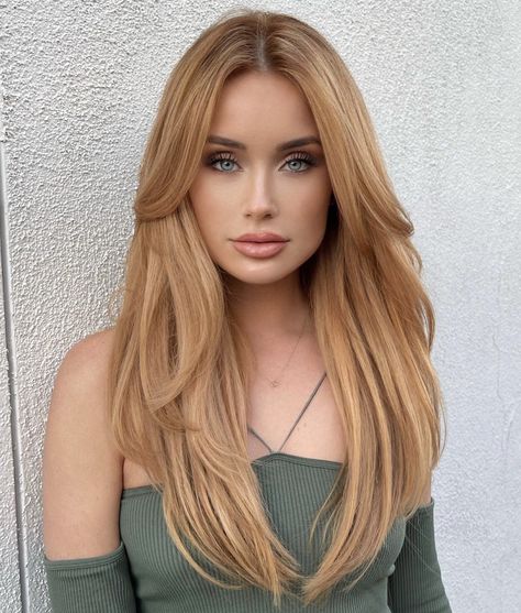 Icy Hair, Blonde Toner, Copper Blonde Hair, Strawberry Blonde Hair Color, Copper Blonde, Strawberry Blonde Hair, Winter Hair Color, Long Blonde, Copper Hair