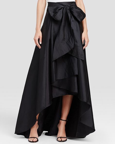 Diy Dresses, Taffeta Skirt, Ball Skirt, Drape Jacket, Formal Skirt, High Low Skirt, Skirt Maxi, Skirts Online, Adrianna Papell