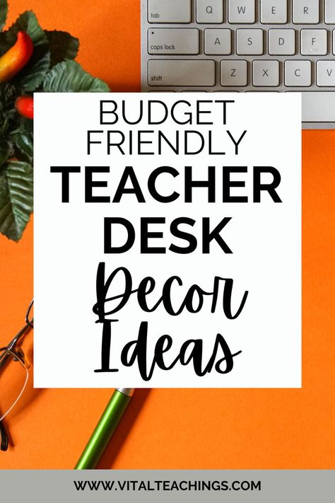 Are you looking for teacher desk makeover ideas? See how I did my teacher desk makeover contact paper style! My teacher desk makeover on a budget cost me under $20 and took less than two hours. If you are looking for teacher desk makeover ideas that are time saving and on a budget click here! Teacher Desk Makeover, Desk Makeover Ideas, Teacher Desk Decor, Teacher Desk Areas, Desk Paper Organizer, Teacher Desk Organization, Desk Organization Ideas, Smart Desk, Time Lessons