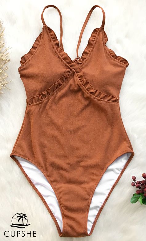 Maroon Swimsuit, Bikinis Crochet, Cupshe Swimsuits, Floral Swimsuit, Striped One Piece, Striped Swimsuit, One Piece For Women, Latest Outfits, Online Fashion Stores