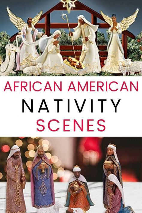 African American Nativity Set, Black Nativity Scene, African American Christmas Decorations, Black Nativity Set, Navity Scene, Nativity Sets Display, Black Nativity, Nativity Scene Display, Nativity Scenes