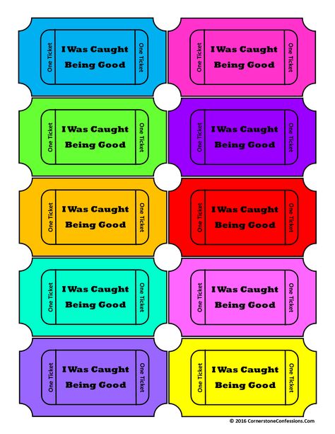 Encourage Your Child's Positive Behavior with This FREE Printable--Caught You Being Good Tickets! Preschool Ticket Reward System, Free Class Rewards Positive Behavior, Good Behavior Certificate Free Printable, Caught You Being Good, Caught Being Good Printable, Behavior Tickets Classroom, Proud Of You Ticket Printable, Substitute Behavior Incentive, Good Choices Bad Choices Free Printable