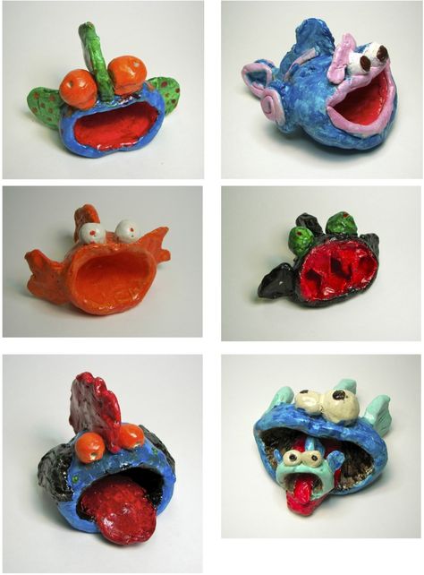 The Rolling Artroom Fish Pinch Pot, Pinch Pot Fish, Pinch Pot Ideas, Pottery Pinch Pot, Pinch Pot, Pot Ideas, Pinch Pots, Art Clay, Elementary Art